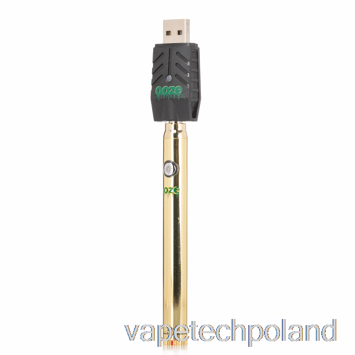 Vape Shop Warszawa Ooze 320mah Twist Slim Pen Bateria Złota